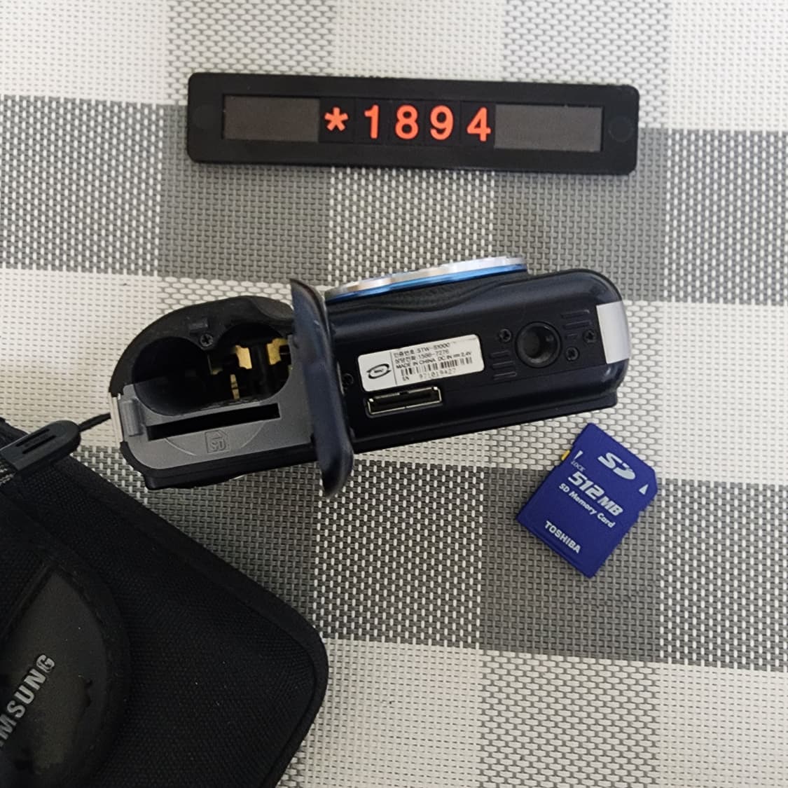 삼성캐녹스 S 1000 디지털카메라 AA건전지 파우치포함 상품이미지5