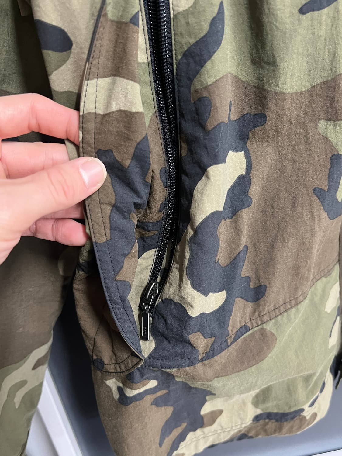 The North face 노스페이스 카모 플라쥬 마운틴 바람막이  상품이미지3