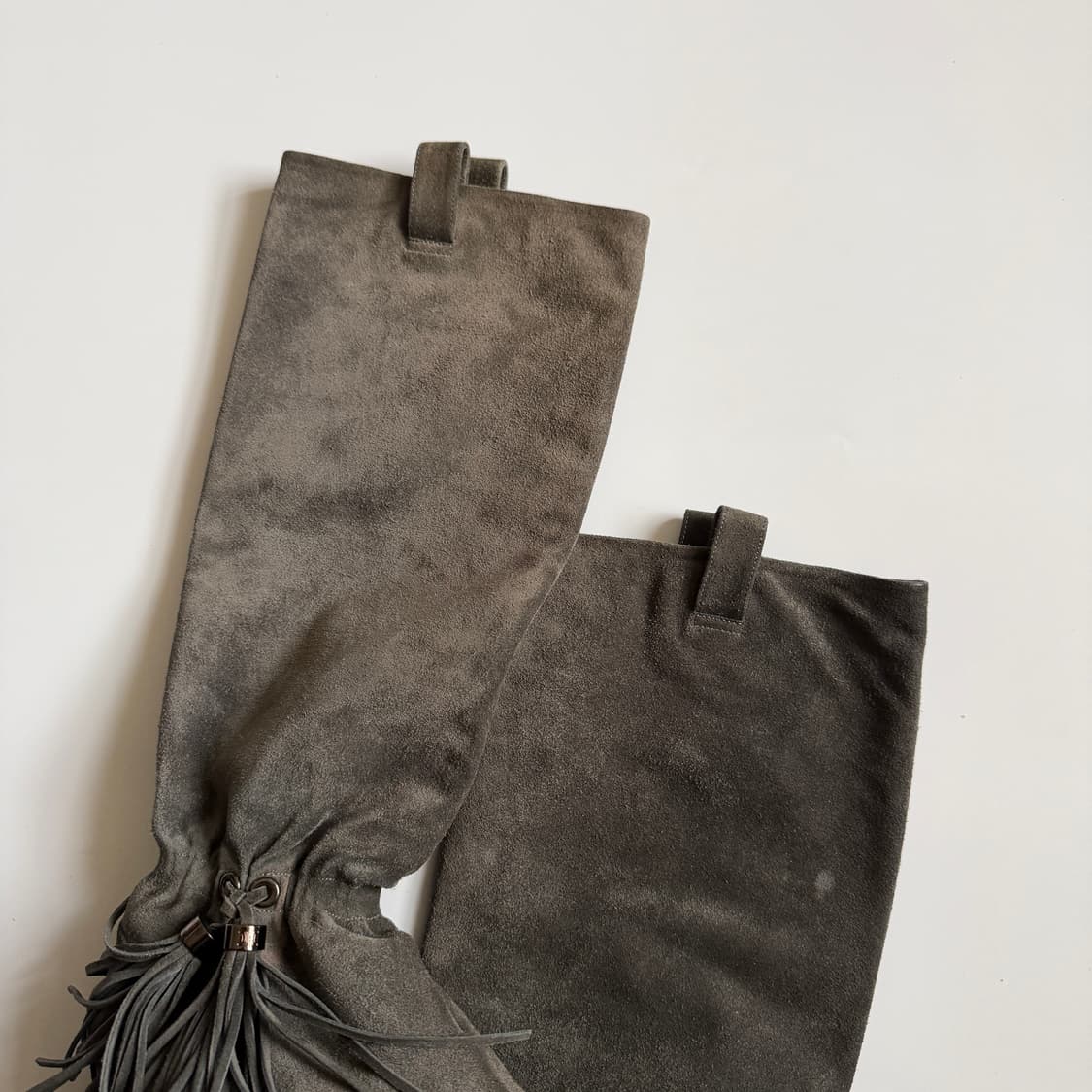 셀린느 스웨이드 롱부츠 36.5(235) 상품이미지10