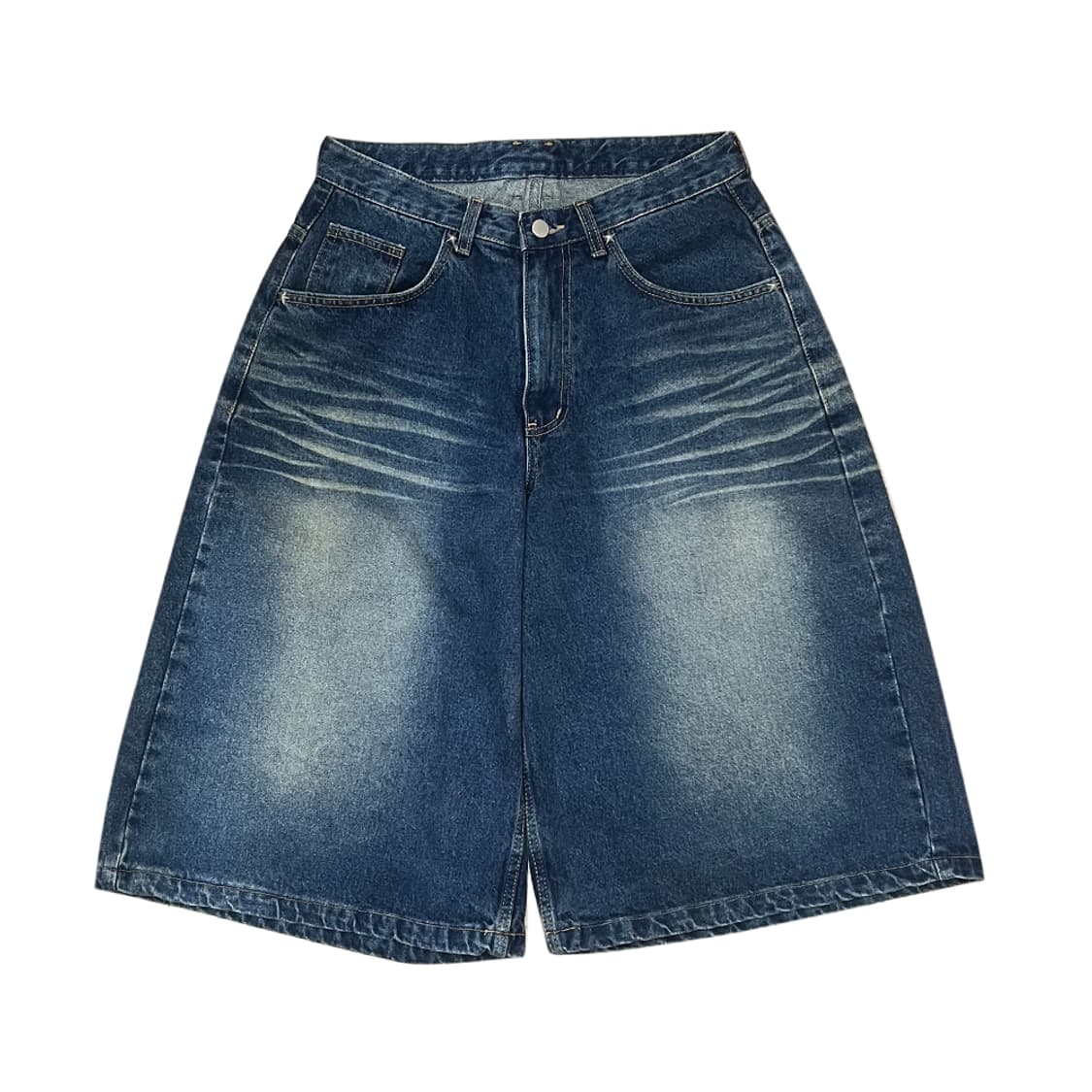 이지노이지 버뮤다 데님 팬츠 반바지 1사이즈 상품이미지2