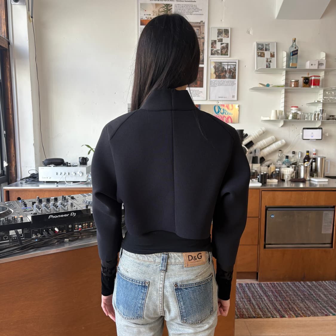 히로코 코시노 더블 매쉬 볼레로 상품이미지4