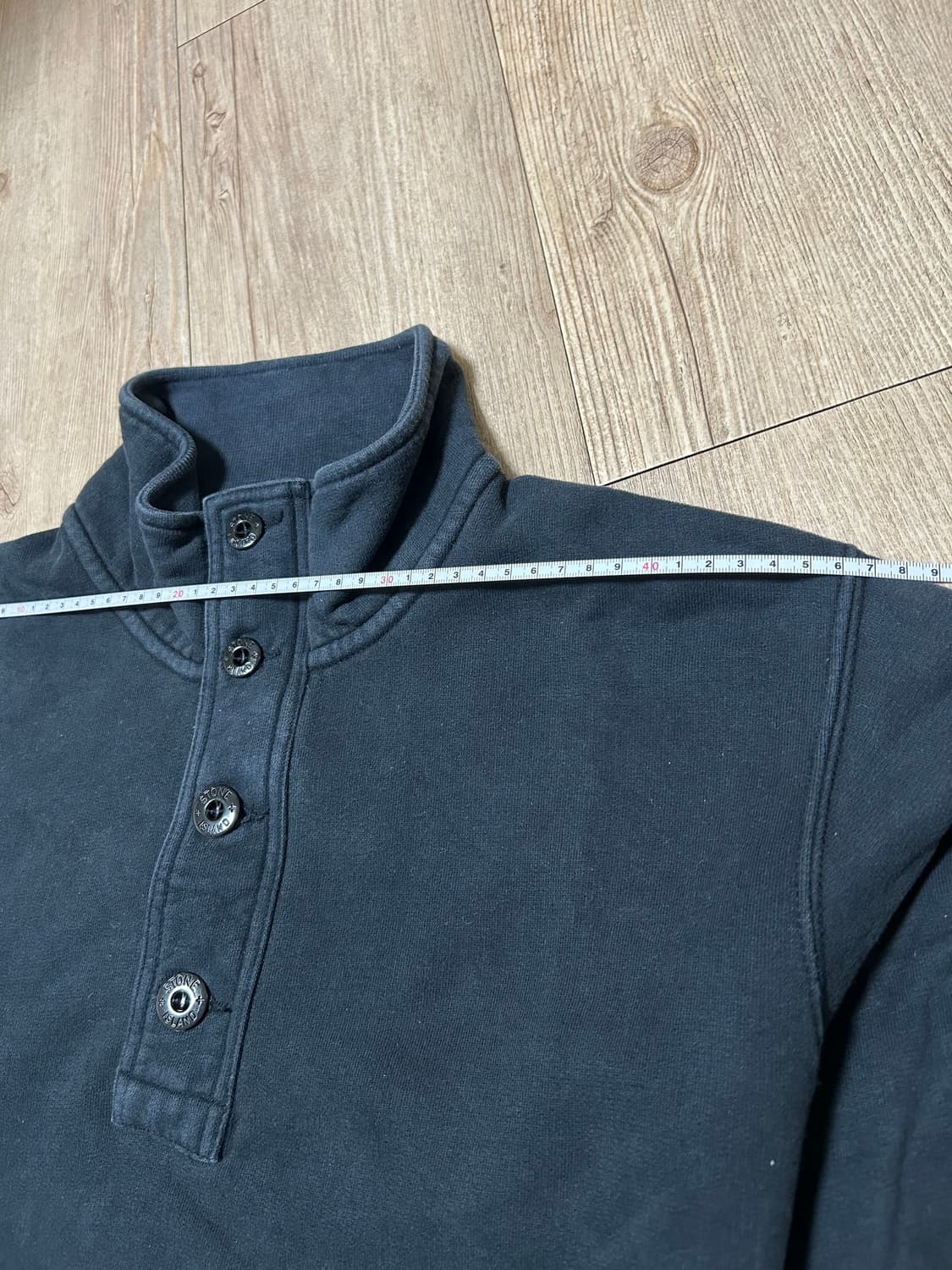 스톤아일랜드 코튼 하프 집업 상품이미지9