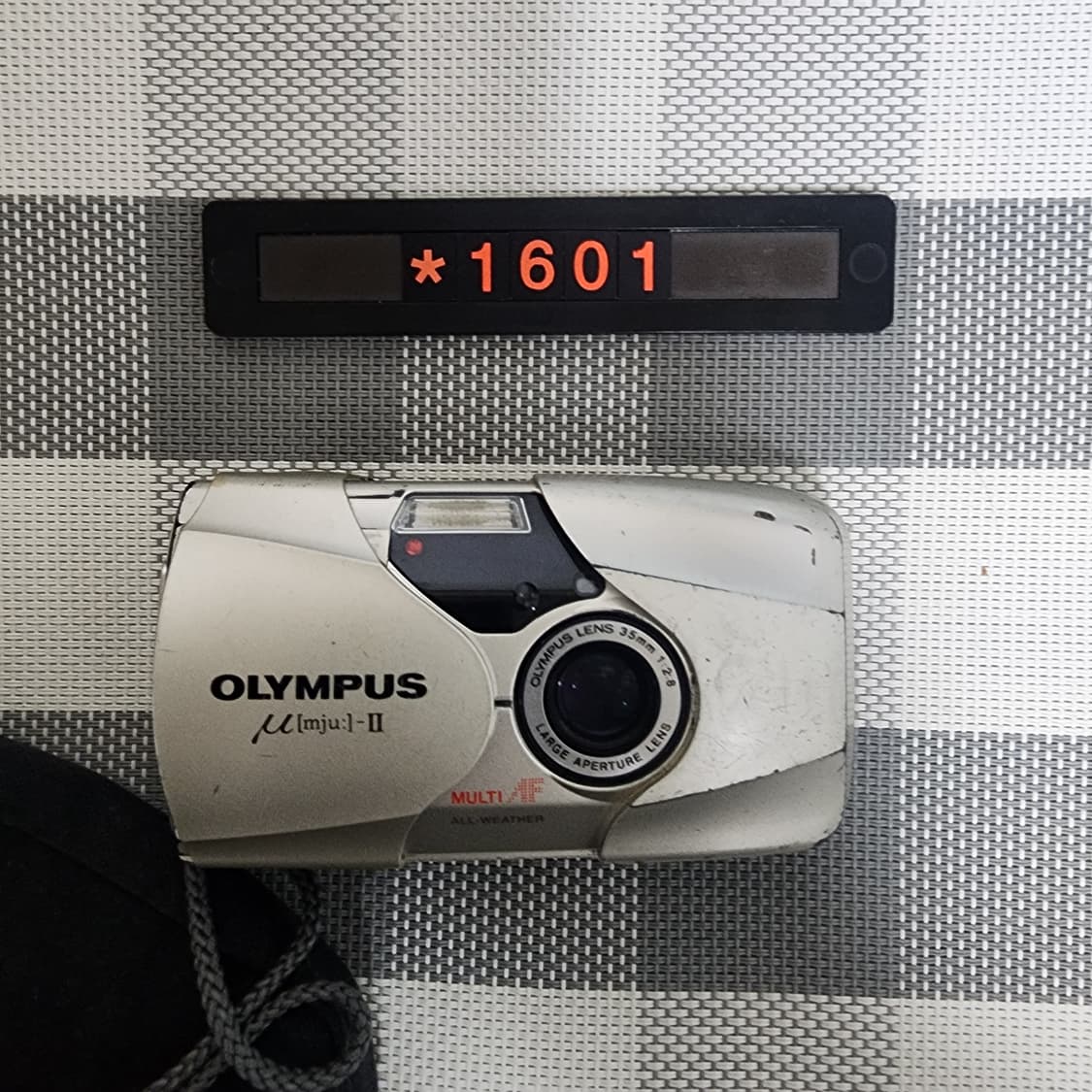 올림푸스 뮤 2 단렌즈 필름카메라 파우치포함 상품이미지2