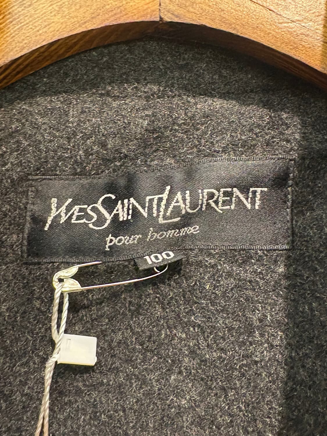 입생로랑 모직 블루종 상품이미지9