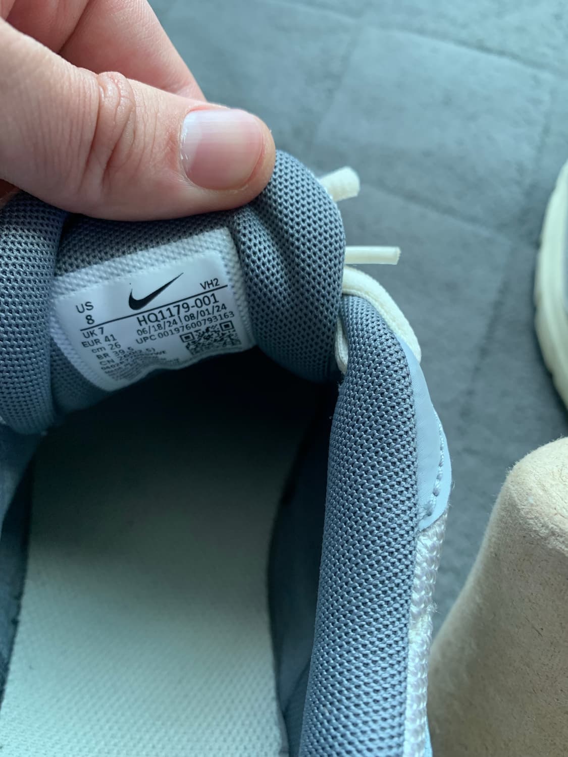 나이키 이니시에이터 빈티지 그레이260 상품이미지7