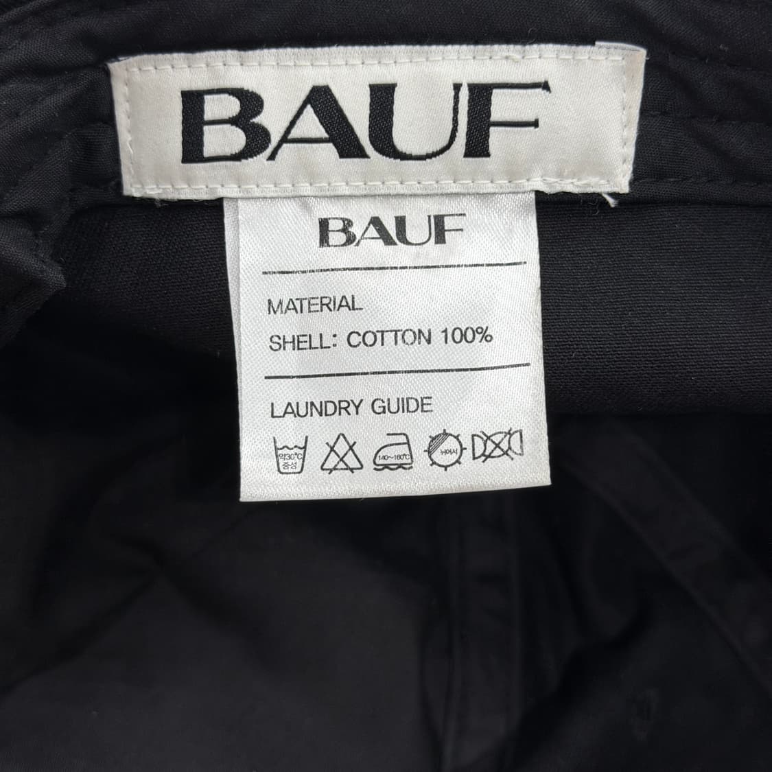 BAUF 바우프 B 로고 볼캡 모자 블루 상품이미지5