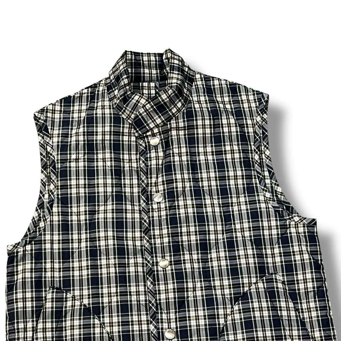  소프넷 체크 패디드 베스트 y14299 상품이미지4