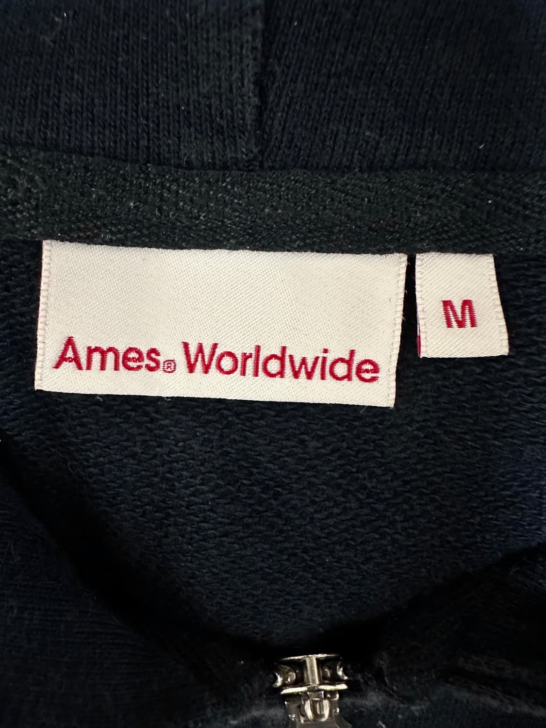 Ames 아메스 월드와이드 네이비 후드집업 상품이미지4