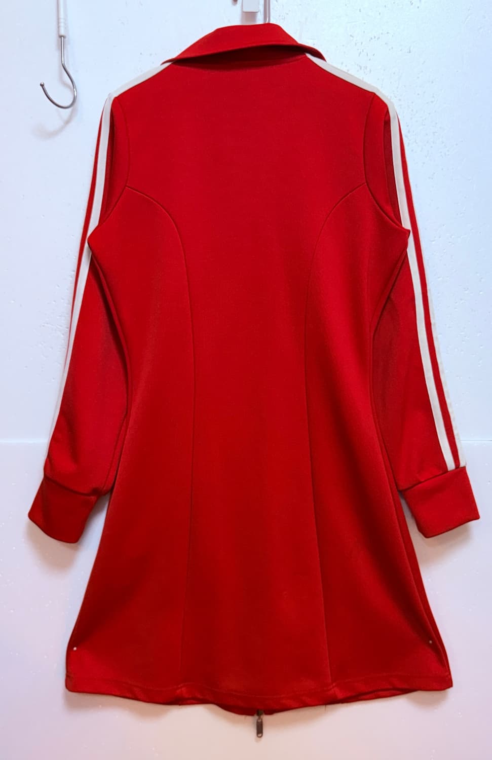 아디다스 유로파 트랙 원피스 레드 M 상품이미지3