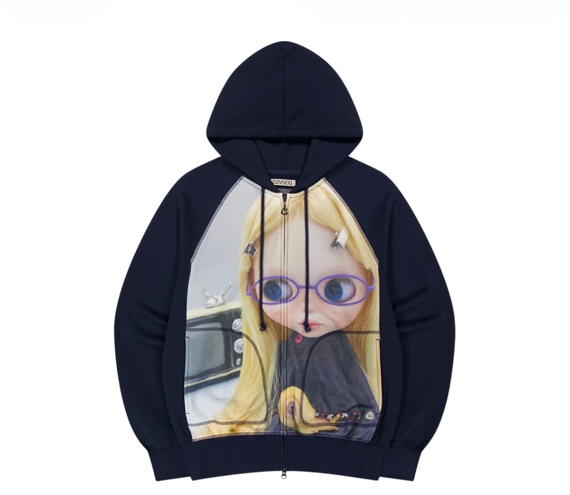 구매) 코이세이오 브라이스돌 파우치 집업 구매 상품이미지2