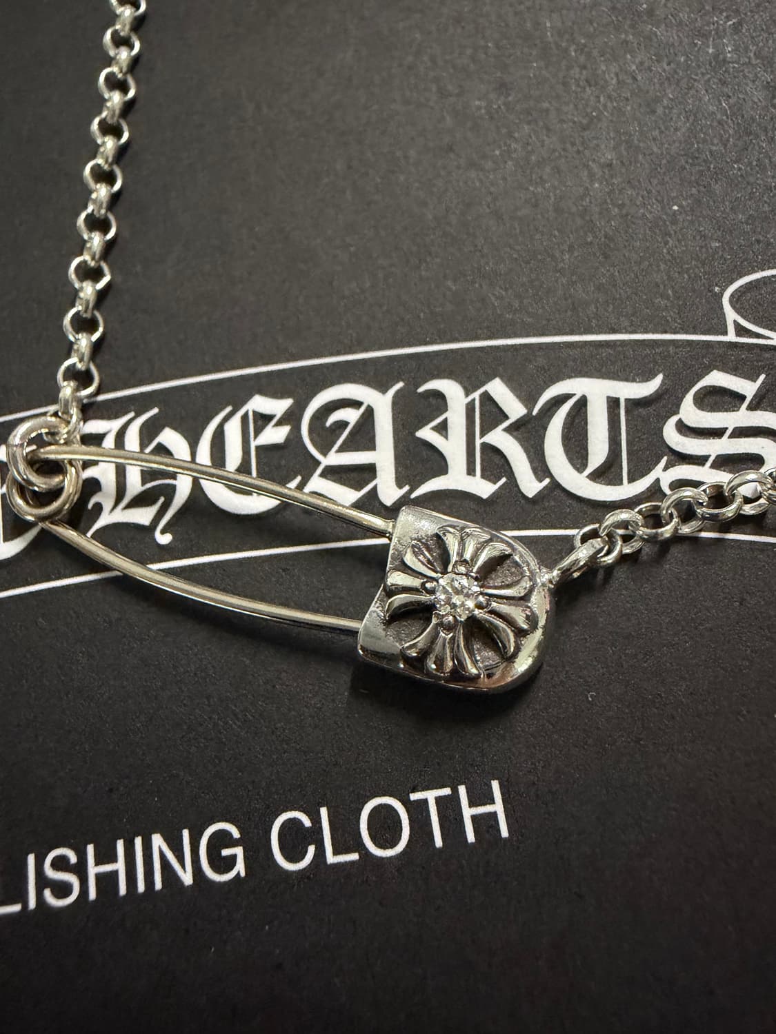 크롬하츠 세이프티핀 원포인트 16인치 새상품 상품이미지2