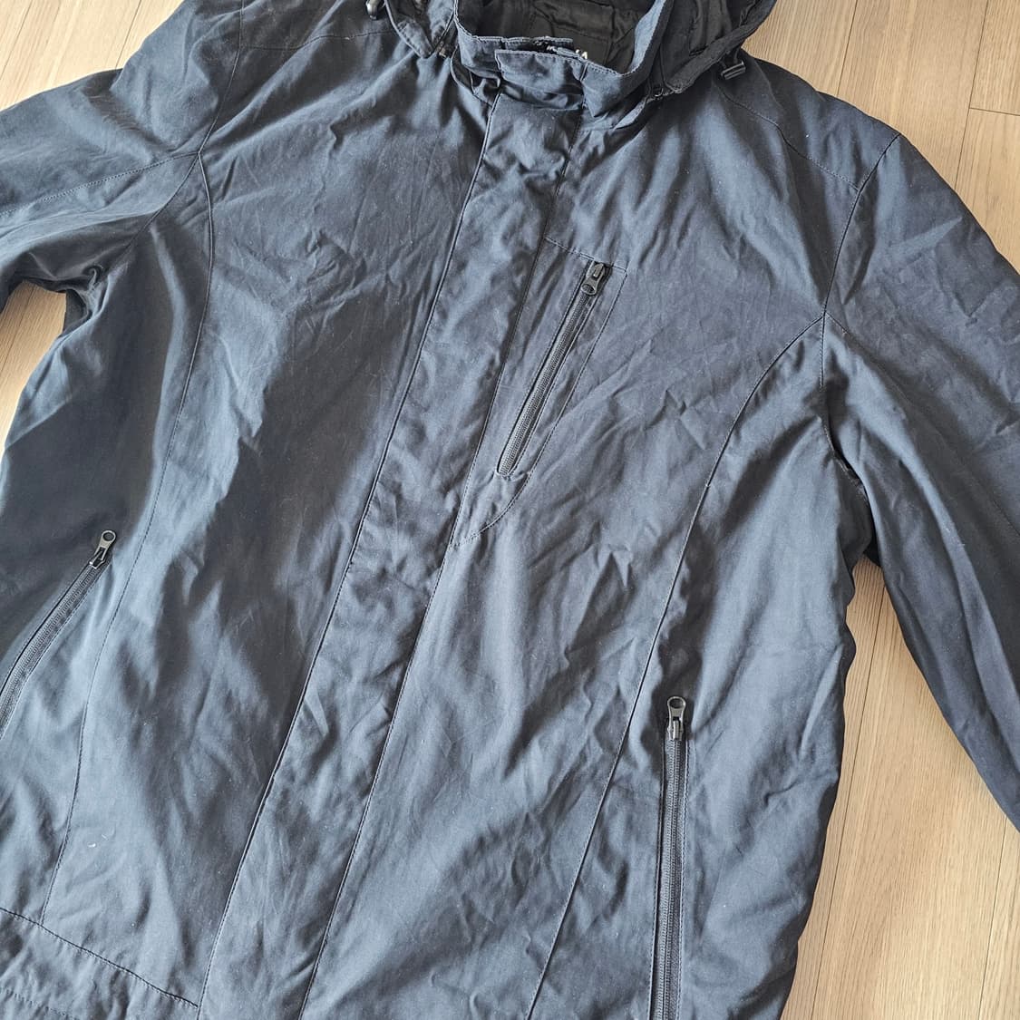 105~110 XL XXL. EDWA 남자 작업복 얇은 간절기 패딩 자켓 상품이미지3