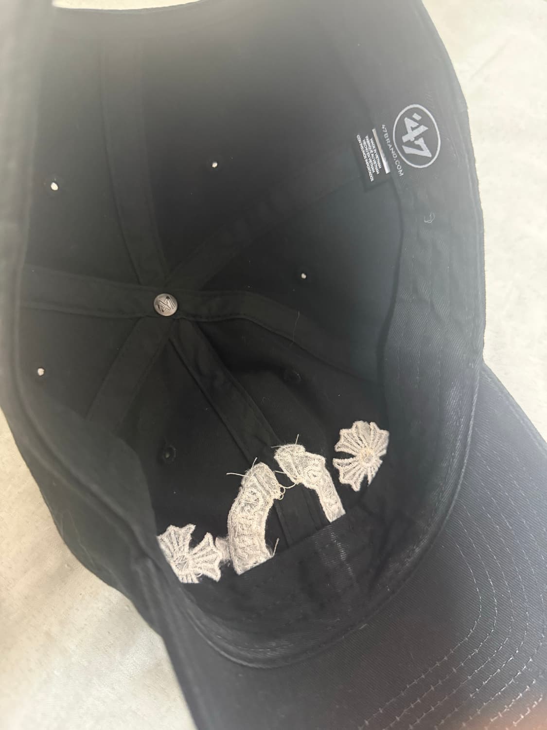 Nptsss 크롬하츠 볼캡 블랙 상품이미지6