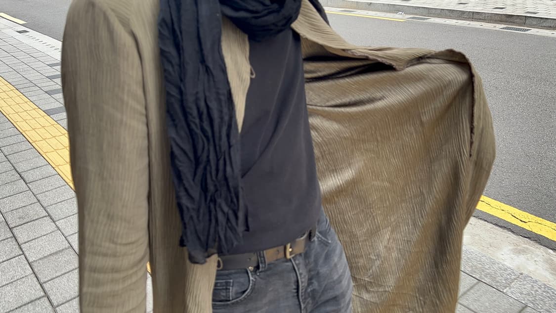 Ma+ maurizio amadei 실크 coat 상품이미지3