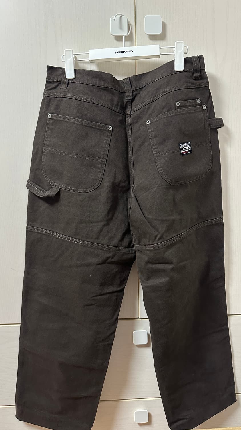 디스이스네버댓 패널드 팬츠 브라운 L 상품이미지4