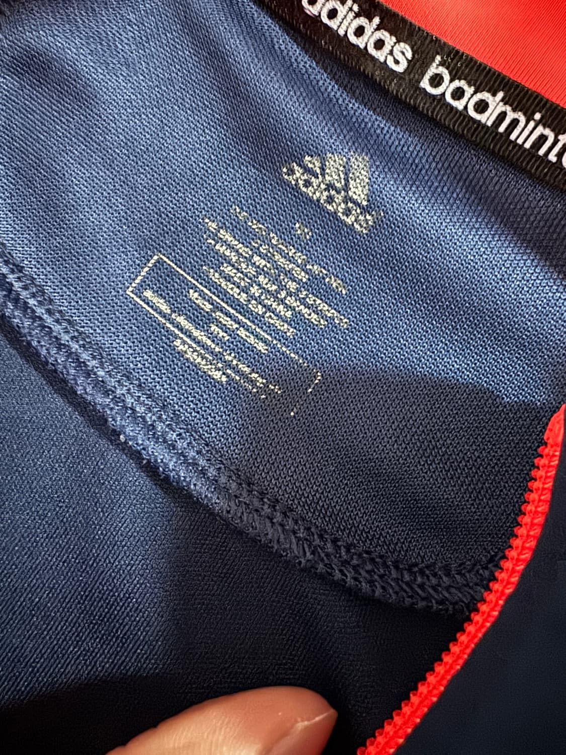 아디다스 올드스쿨 네이비 트랙탑 져지 S 상품이미지3