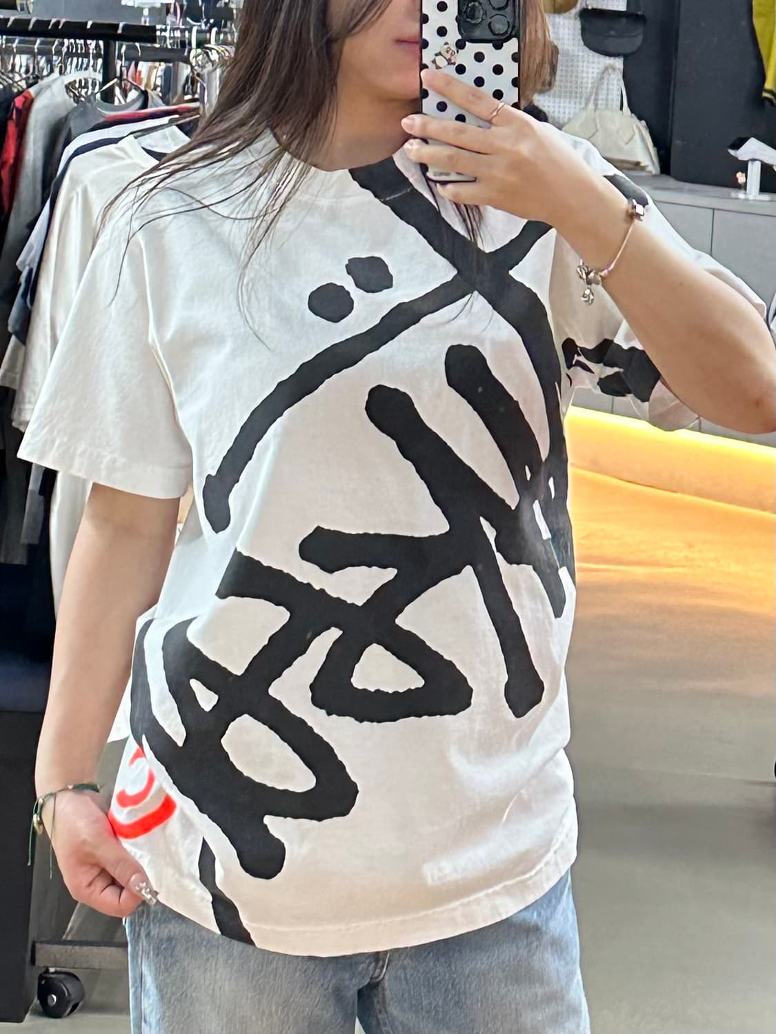 스투시 빅 베이직 피그먼트 다이드 티셔츠 상품이미지2