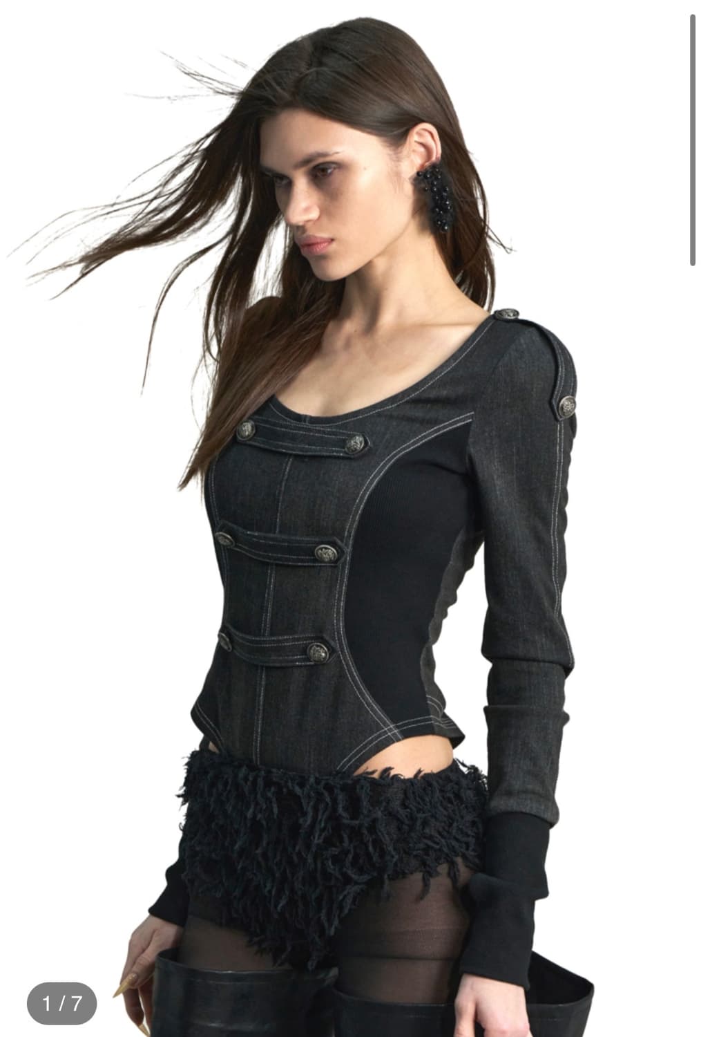 KIMYO ARMOR BAR HIGH LEG CUT TOP 상품이미지1