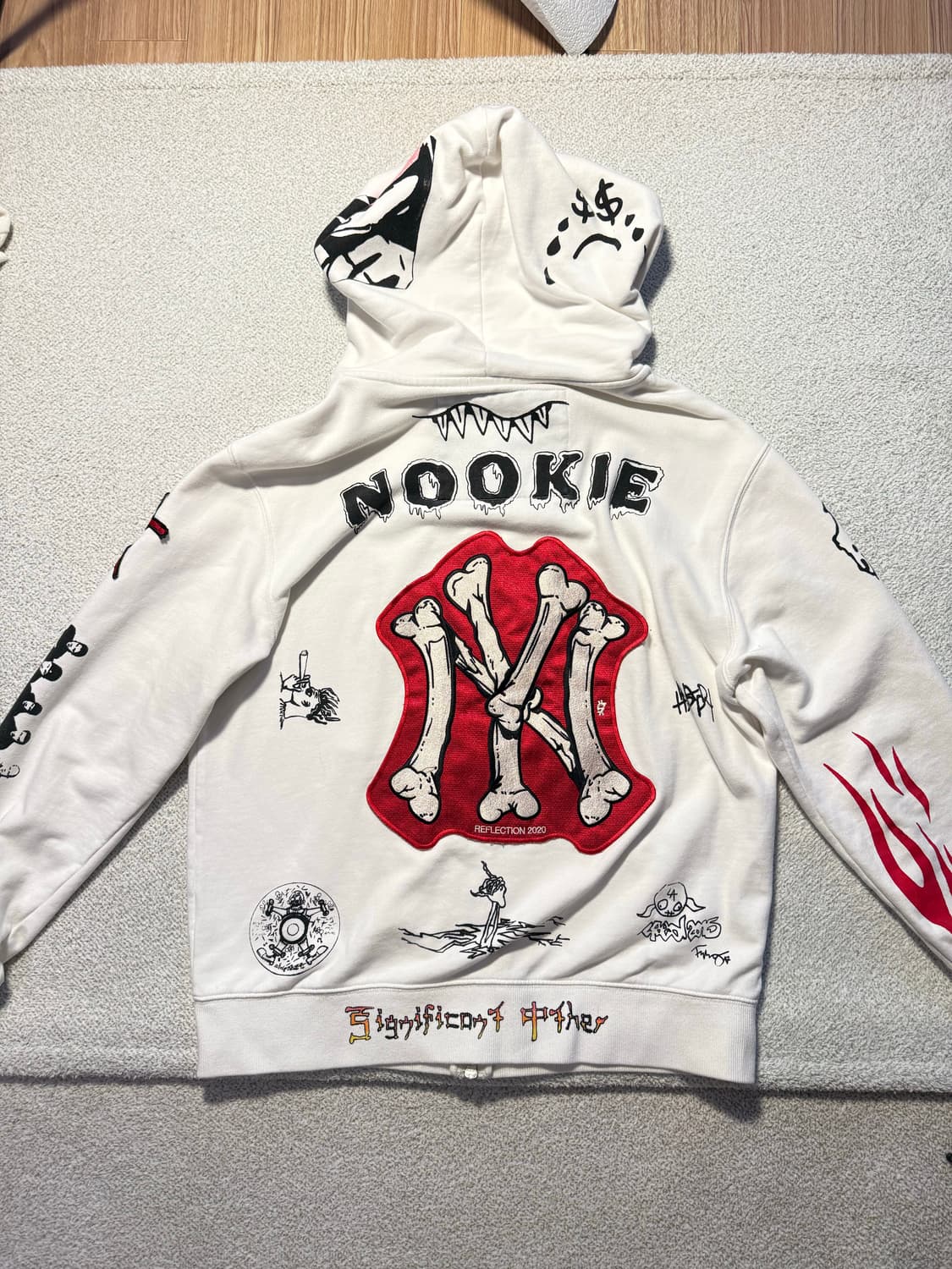 Reflection chamber 후드집업 상품이미지2