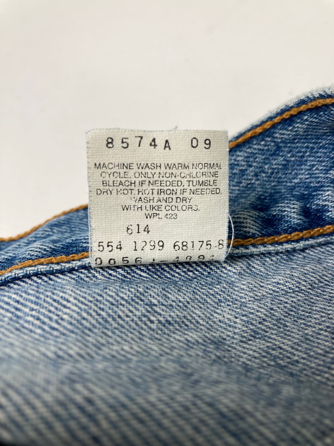 90s Levi's 560 Jeans (blue) 상품이미지4