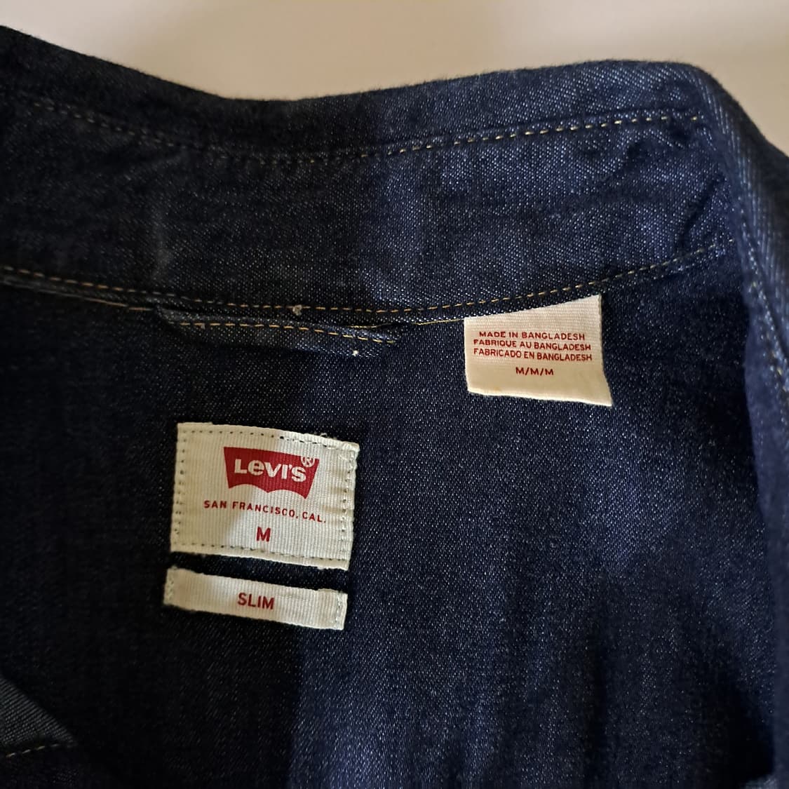 (택포) 리바이스 생지 웨스턴 셔츠 B271 상품이미지6