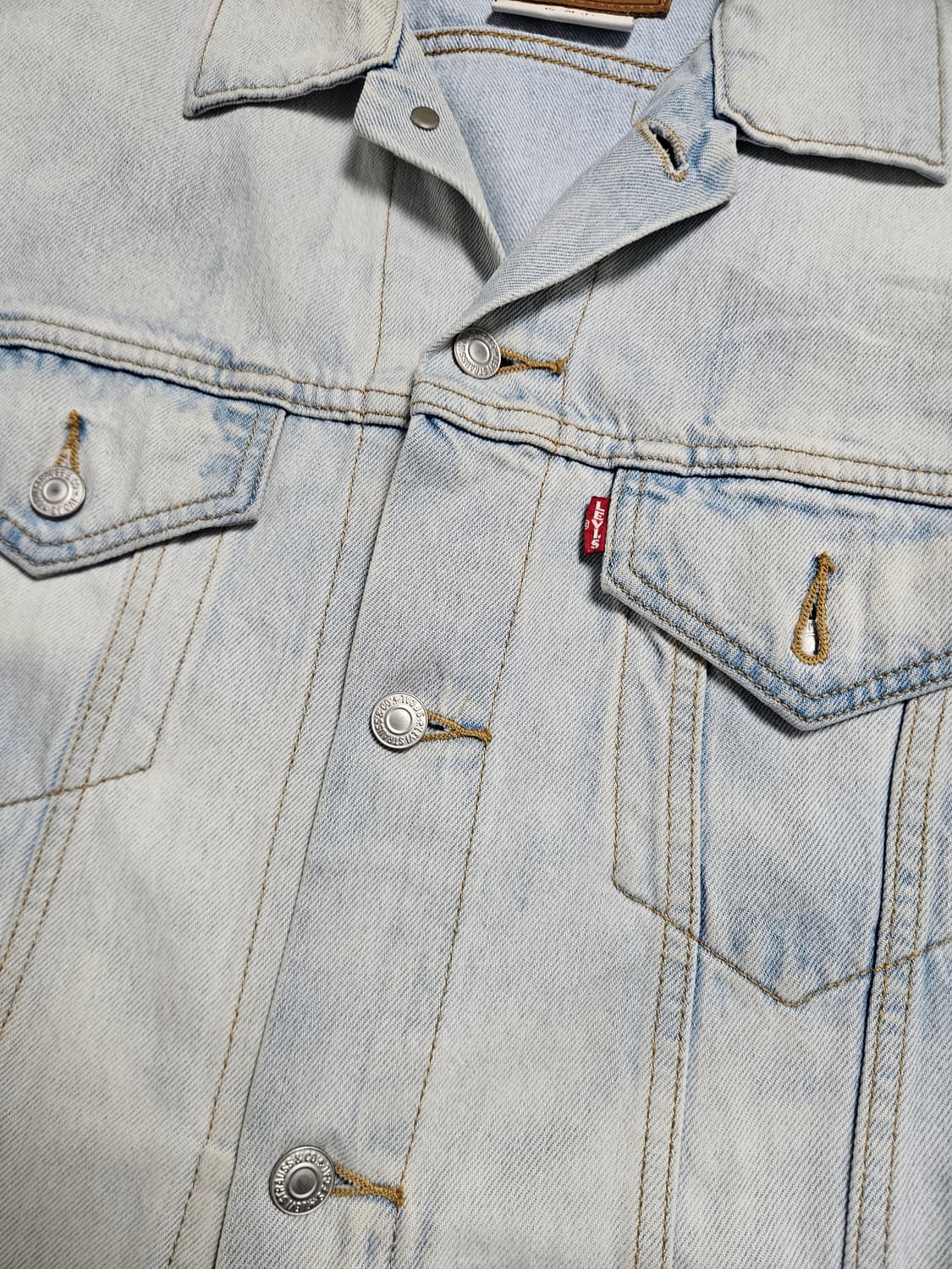 리바이스 77380 연청 트러커 자켓 상품이미지5