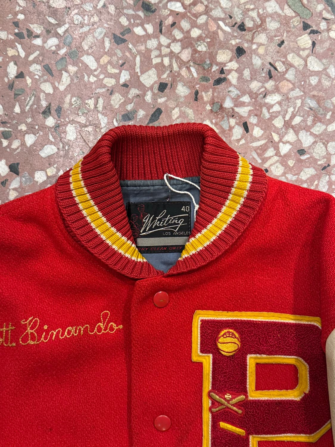 Whiting 70s 바시티 자켓 (40) 상품이미지3