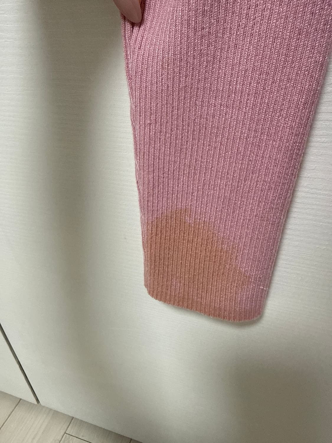 폴로 핑크 니트 상품이미지5