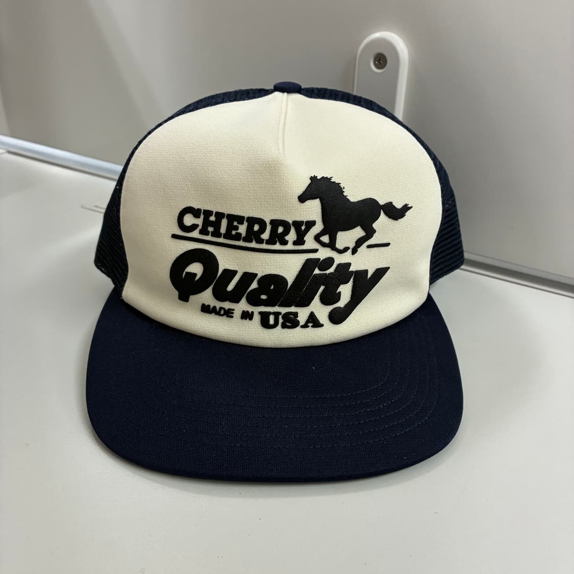 [free]cherry la 메쉬캡 네이비 상품이미지1