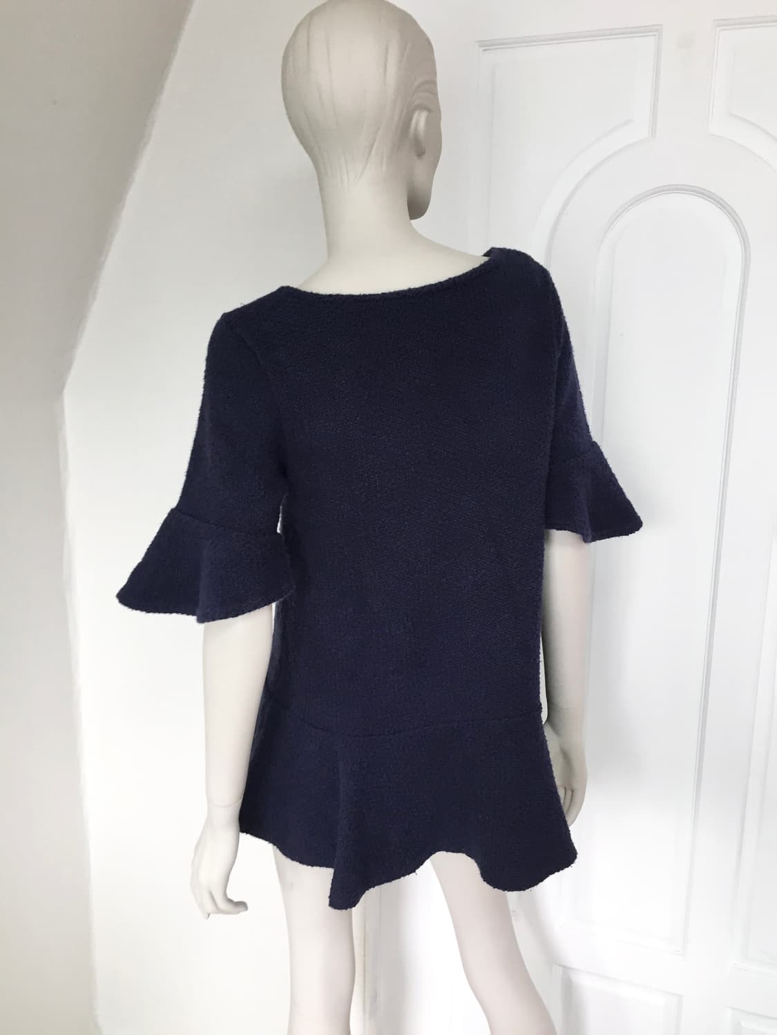 88 Bold Lettering Navy Mini Dress 상품이미지6