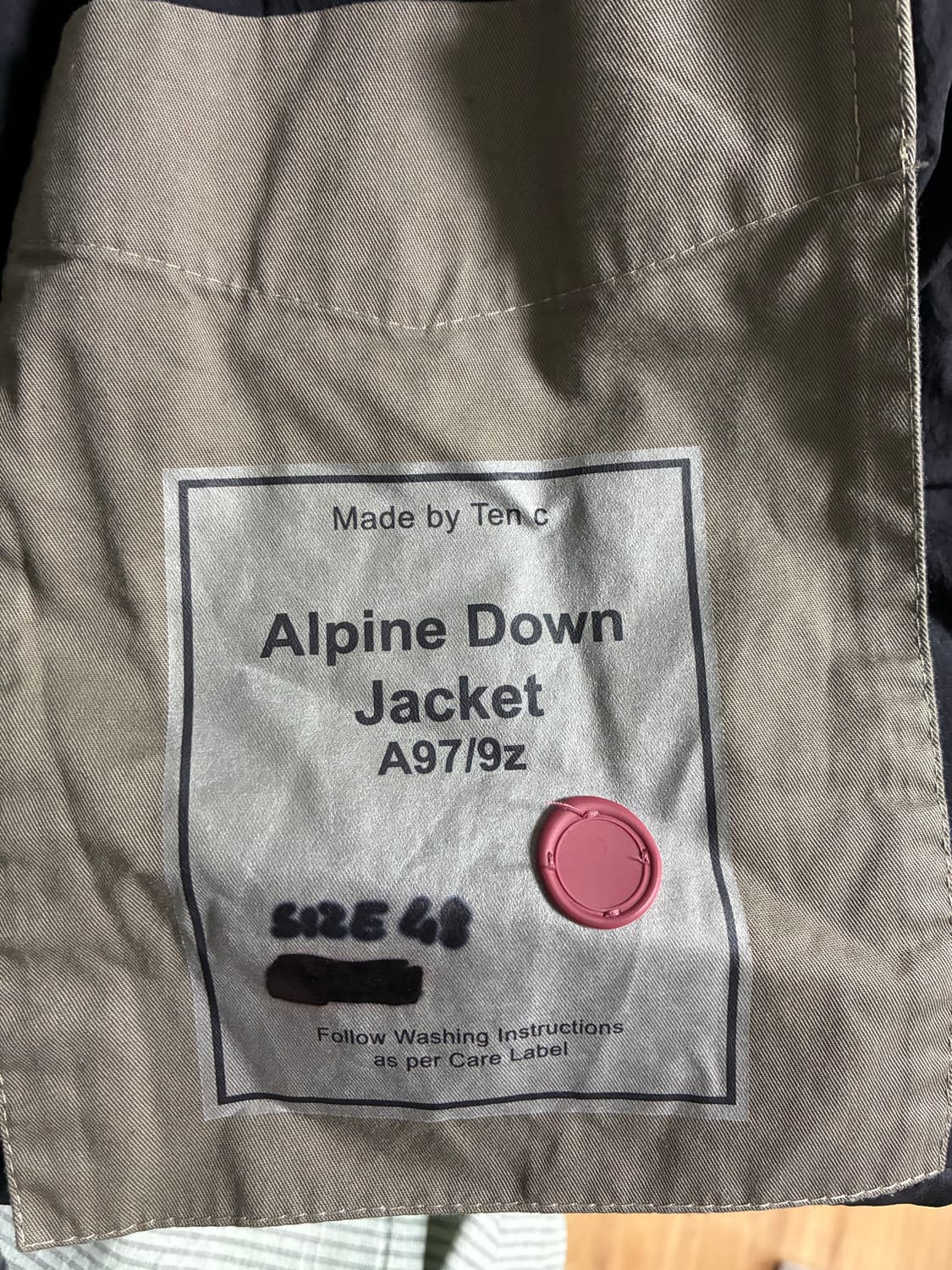 (48) Ten c alpine down  텐씨 알파인 다운 블랙 상품이미지6