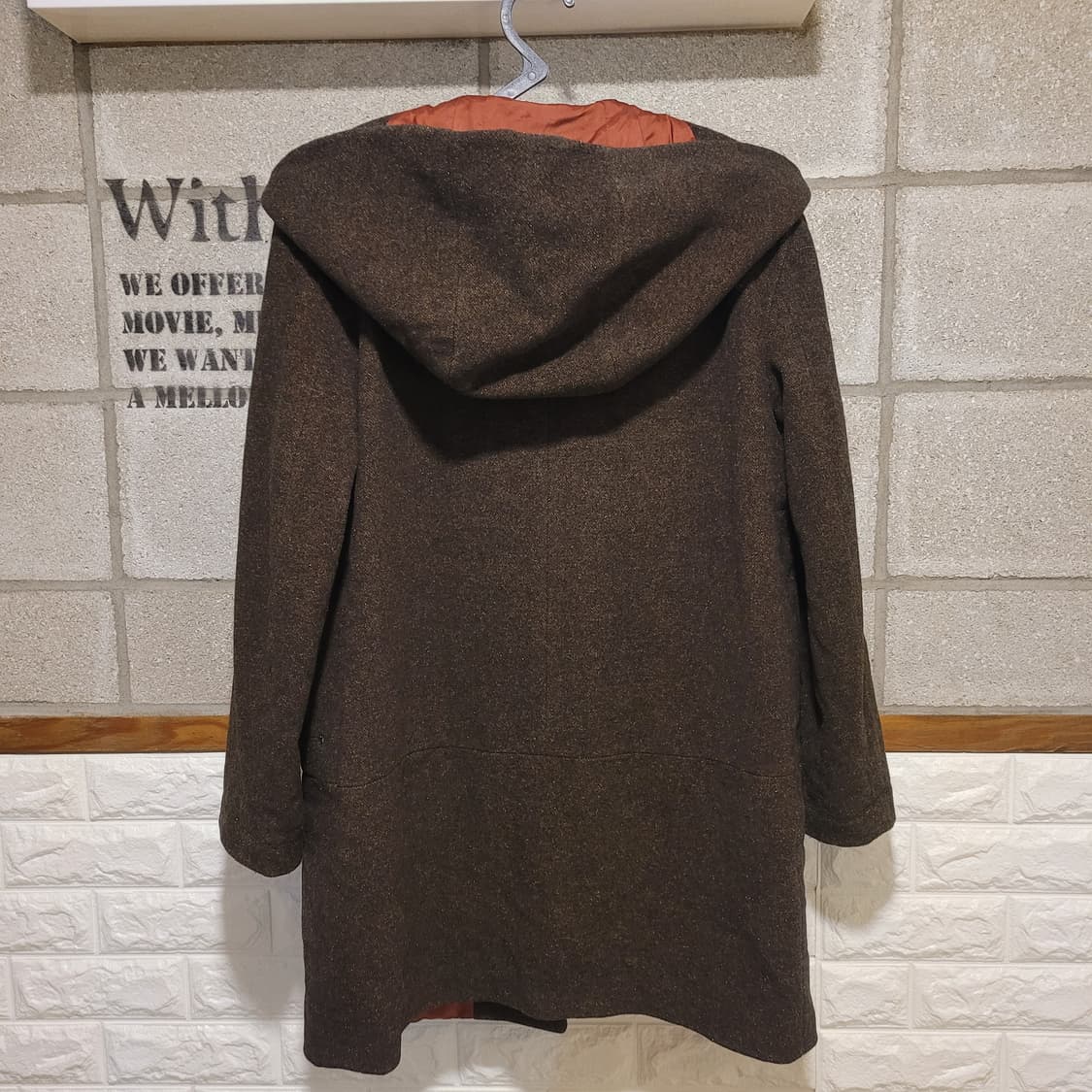 베르사체 진스 꾸뛰르 울 코트 M 상품이미지2