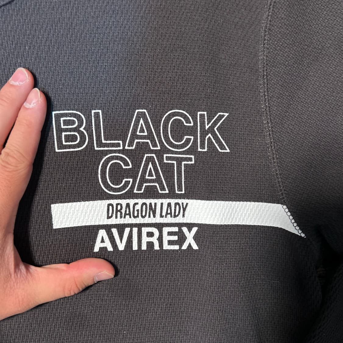 [L] 아비렉스 컷팅 디테일 롱슬리브 상품이미지3