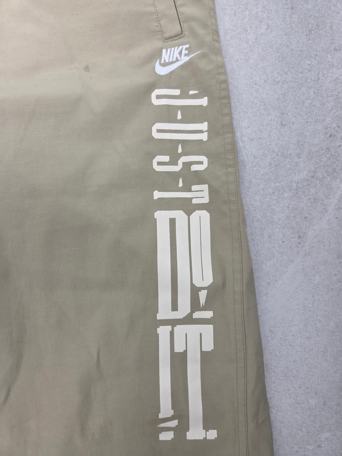 [92년산] 나이키 올드스쿨 JUST DO IT 사이드 로고 조거 팬츠 상품이미지2