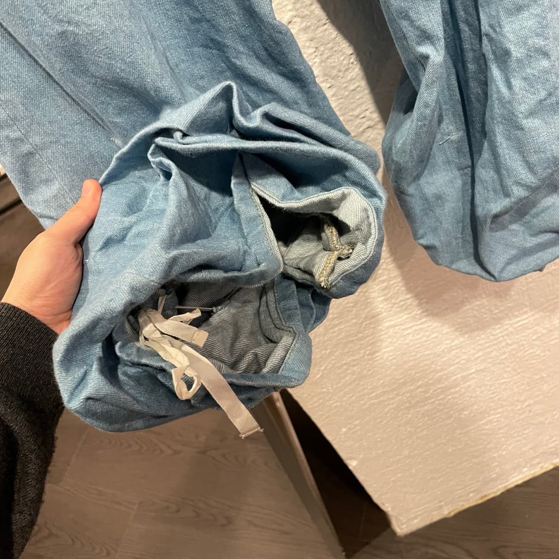 파세타즘 슈퍼 오버사이즈 데님팬츠 상품이미지3