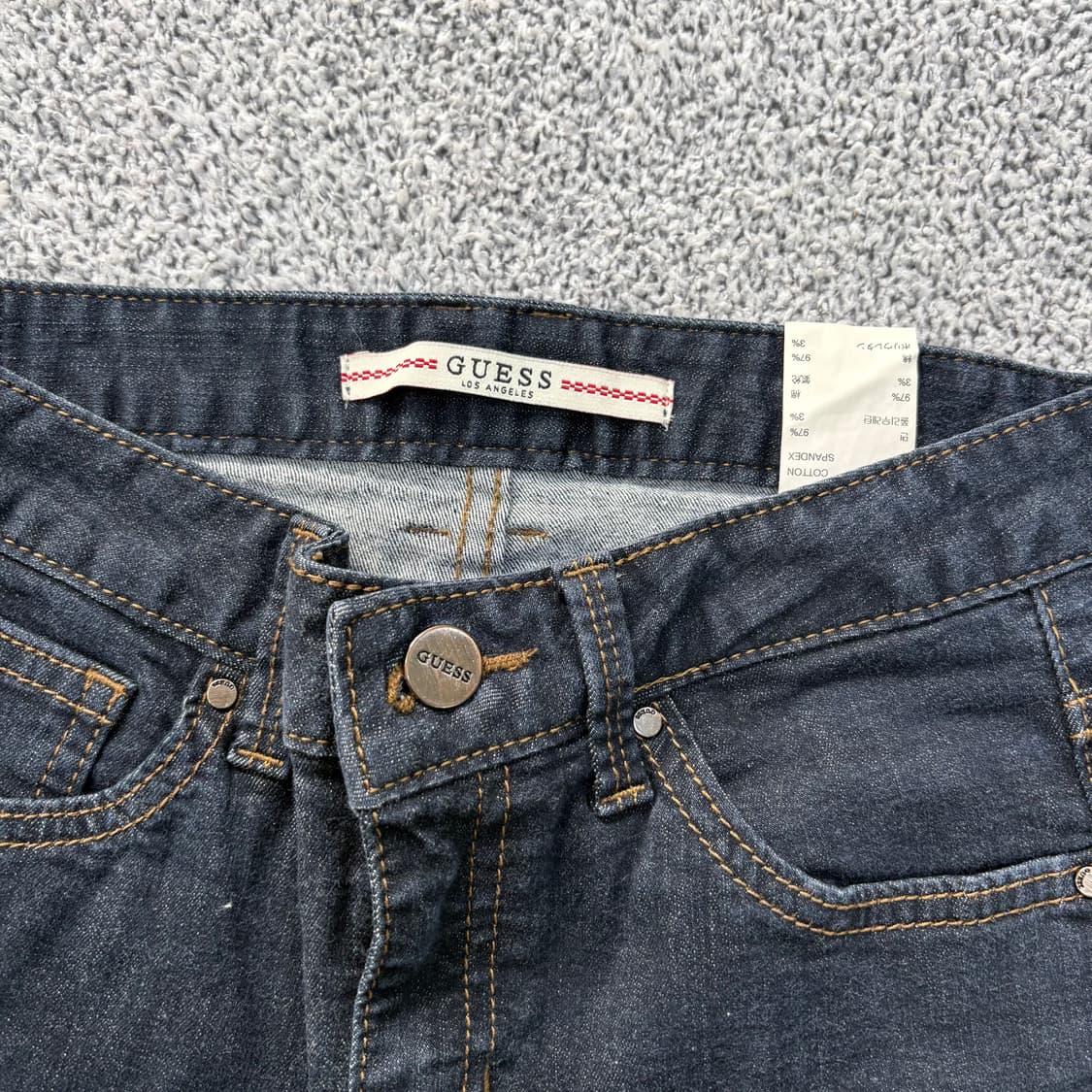 25 게스 스키니 진청 데님 팬츠 0304J 상품이미지2