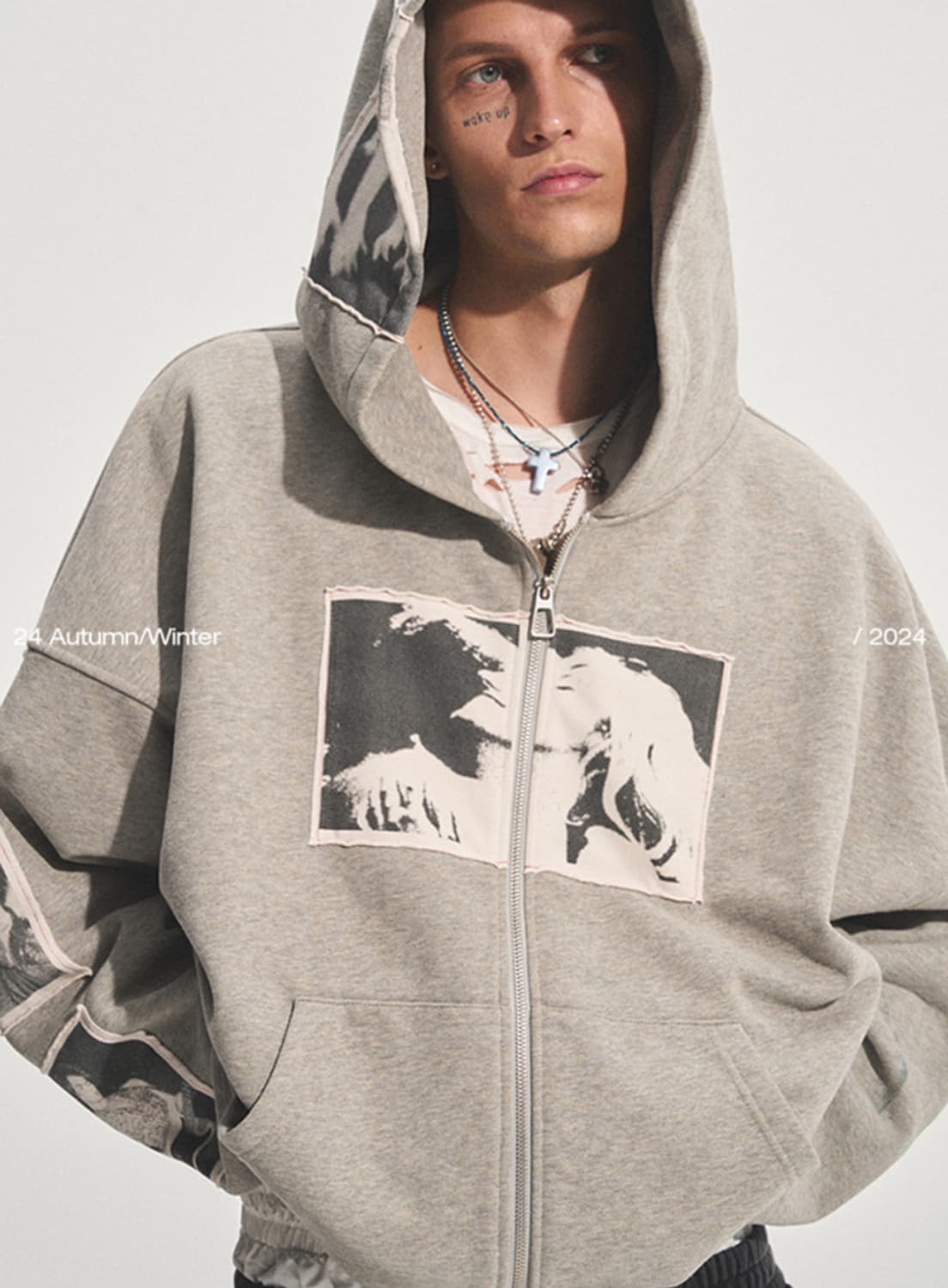 바스타드 후드집업 S 상품이미지2