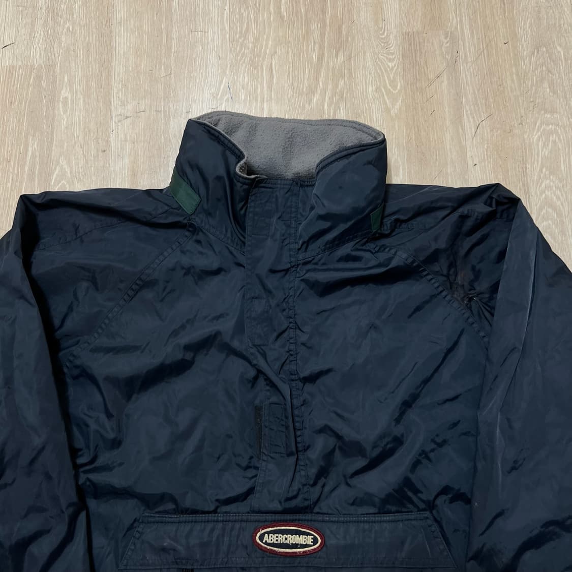 아베크롬비 퍼포먼스 기모 아노락 바람막이 점퍼 L/100  상품이미지2