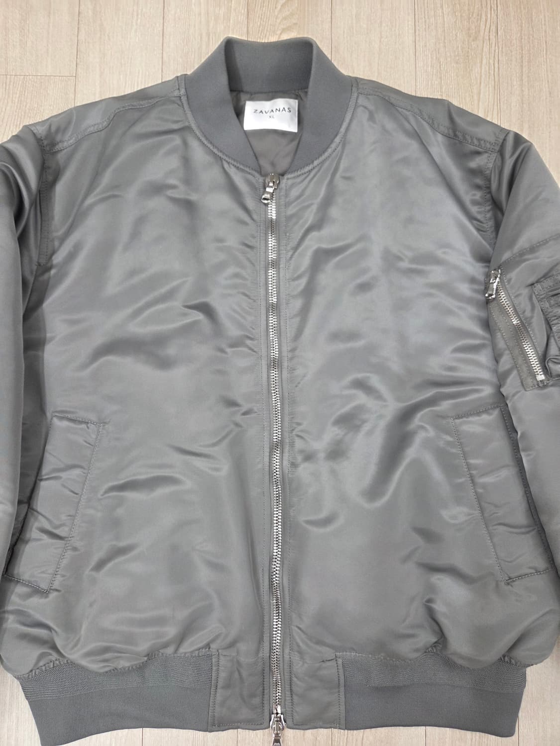 자바나스 205 마스다 람포 메탈 그레이 XL ma1 항공점퍼 마원 봄버 상품이미지3