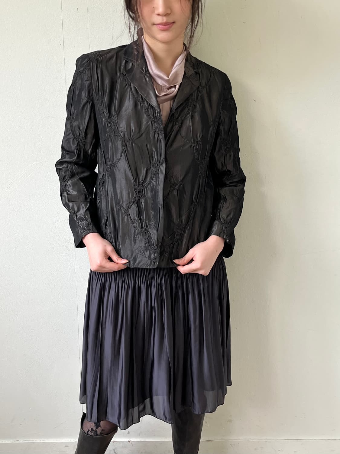 DANAPARIS 셔링 자켓 상품이미지7