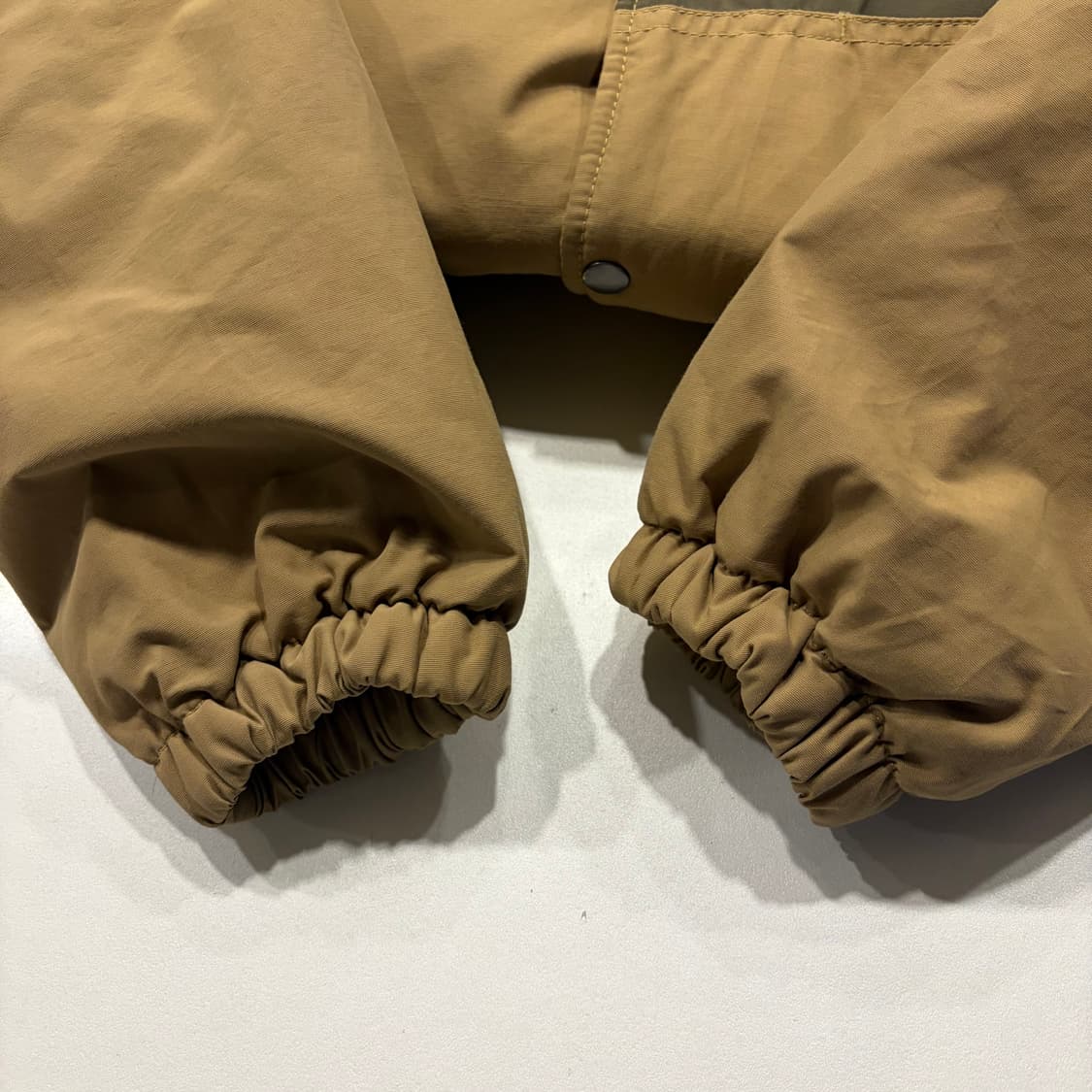 [M] CHUMS 첨스 카키 브라운 뽀글이 기모안감 점퍼 자켓 C460 상품이미지6