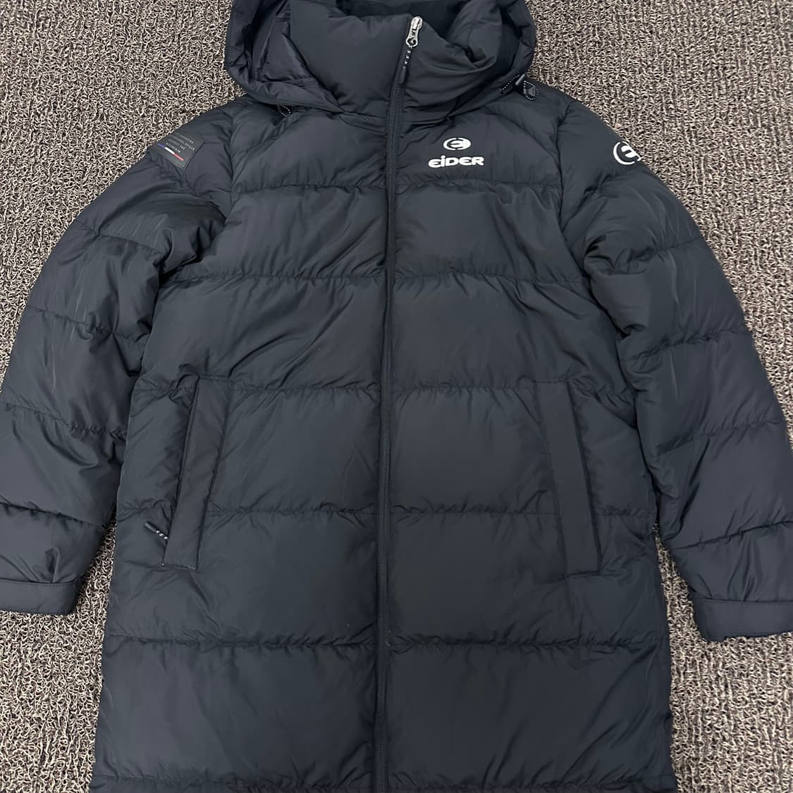 아이더 덕다운 롱패딩 블랙 S 상품이미지2