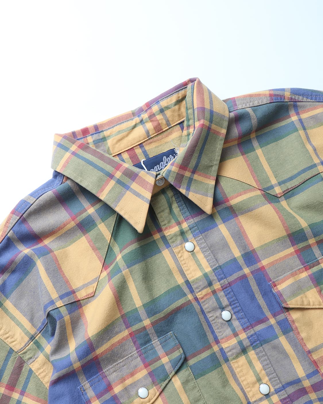 Wrangler Western Check Half Shirt 상품이미지8