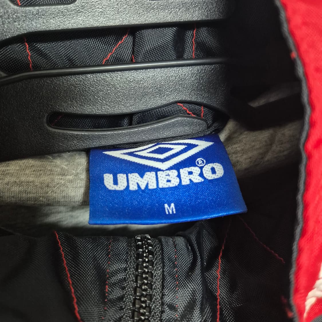 96/97 맨유 벤치 코트 자켓 M 상품이미지7