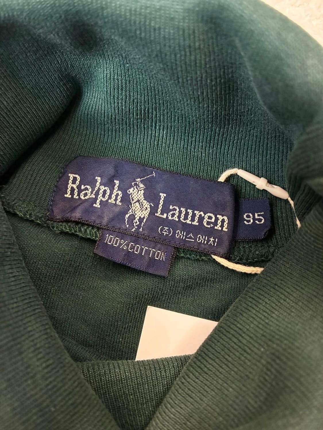 폴로 랄프로렌 80's 스트라이프 배색 폴라 롱슬리브 PN6132 상품이미지6