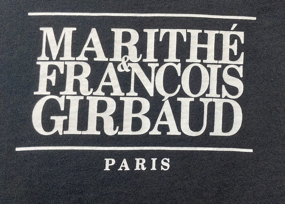 마리떼프랑소와저버 W CLASSIC LOGO TEE black 상품이미지4