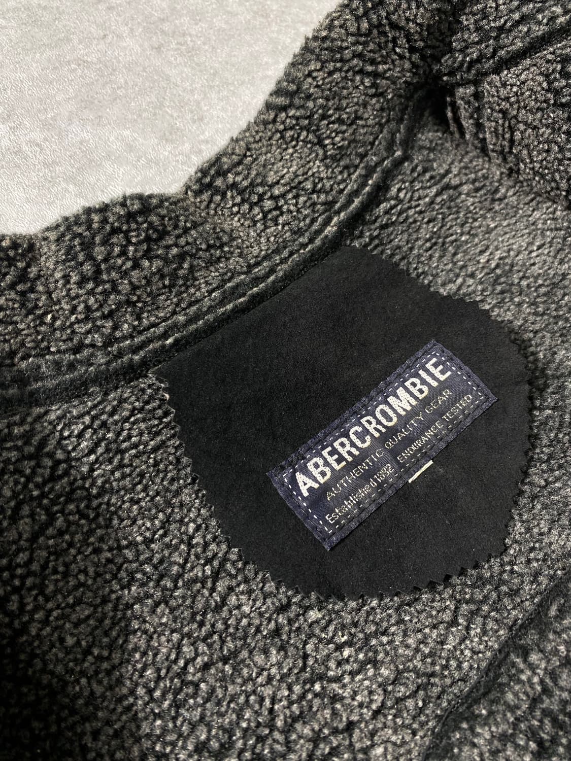 [95] 90-00s Abercrombie아베크롬비 피그스웨이드 무스탕 상품이미지6