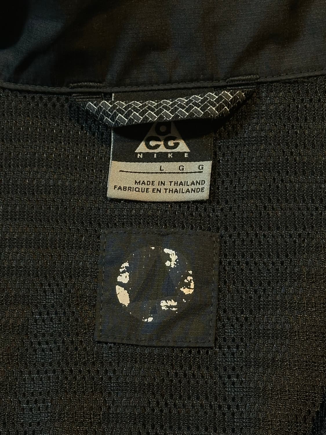 나이키 ACG 리플렉티브 로고 후드 바람막이 자켓 블랙 상품이미지7