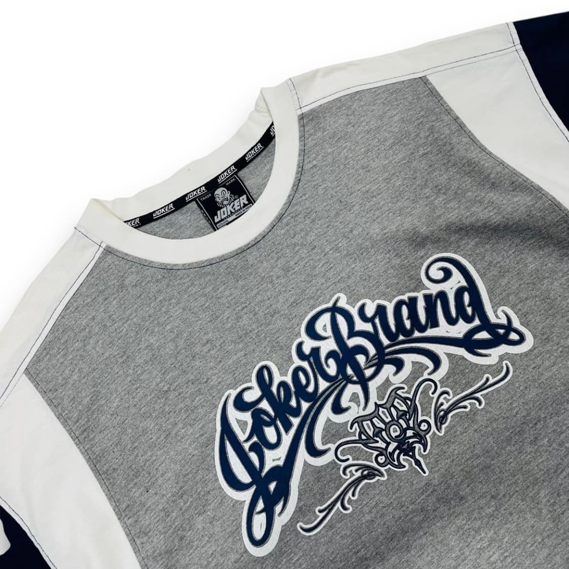 조커 올드스쿨 힙합 고딕 레터링 로고 반팔 티셔츠 상품이미지2