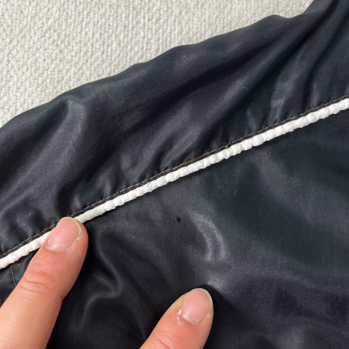 110 나이키 90s 올드스쿨 스우시 나일론 자켓 상품이미지4